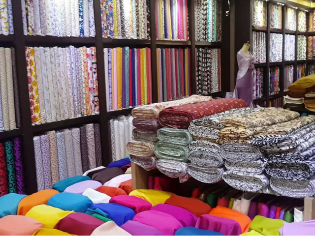 textile shopping
